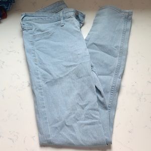 Demin skinny jeans / Size 25 / Regular waist